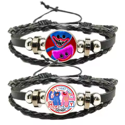 Game Poppys Playtime Bracelet New Kids Kawaii Huggy Wuggy Bangles Boys Girls Fashion Jewelry Childre