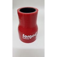 32mm to 45mm 32>45 mm 1.25">1.75" Forged Racing Silicone Red Reducer Hose