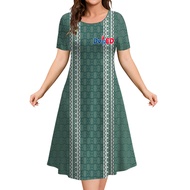 Matatag Dresses Full Sublimation For Women Teachers Day T-Shirt Design Plus Ladies Short Sleeve Dres