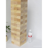 jenga Giant Solid Wood Large Stacking Blocks High Stacking Fun Layered Stacking Blocks Party Wedding