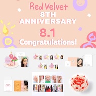 OFFICIAL RED VELVET MD 8th ANNIVERSARY IRENE SEULGI WENDY JOY YE