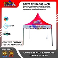 TENDA Sarnafil Aluminum Tent Cover 3x3m digital Printing