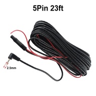Rear View Camera Cord Wire Extension Cable Garden Indoor 12V 5 Pin 9m Accessories Backup Black Car R