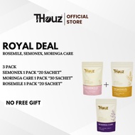 T-Houz "Royal Deal"  (Moringa Care + Semonex + Rosemile)