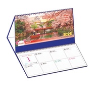 XO Desk calendar with 13 spring sheets - Bloc 52 weeks - FRESH BEAUTIFUL JAPAN (MT39 - M)