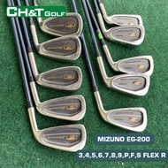 Mizuno EG 200V 10-piece iron golf club set 3,4,5,6,7,8,9,P,F,S Flex R original Japanese