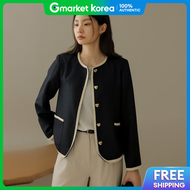 Easy-On | 66-110 Gond Line Color Block Tweed Jacket