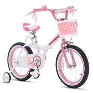Royalbaby Girls Princess Bike Kids Bicycle with Basket & Mudguards 14 16 18 Inch Toddler Beginner Ch