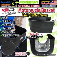 Bakul Motor Plastic GR Racing Yamaha Y15ZR LC135 Y15 SYM VF3i EX5 RS150 WAVE DASH SPROT BONUS EBONUS PVC Basket Raga