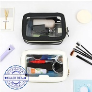 Tpu Transparent Cosmetic Bag High-color Value Large-capacity Toiletry Storage Multifunctional C1c9
