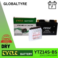 CYCLE YTZ14S-BS DRY BATTERY BMW F700GS/F800GT/HP2 SPORT/R1200GS/HONDA CB1100/CB1100EX BATERI MOTOSIKAL