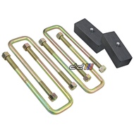 Lift 2" Rear Suspension Block Adapter Lift Kit For Nissan Navara D40 2005-2014 Frontier D22 (Alumini