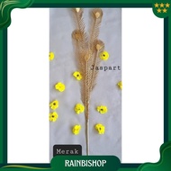 Artificial Golden Ginkgo Leaf Chinese New Year Decoration Gold Leaf Decoration Luxury Gold Leaf Room