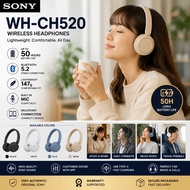 Sony WH-CH520 Wireless Headphones Bluetooth 5.2 50H Battery Life Headset with Mic Original