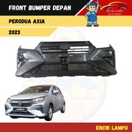 Front Bumper Depan Perodua Axia 2023 New Model Material PP Original New High Quality