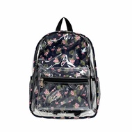 PVC Student Backpack Trendy Color PVC Small Backpack Leisure Vacation pvc Travel Backpack LYAJIE268 