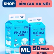 (Wholesale 50 pieces) Phu Dat diapers ML10 XL10 super absorbent old diapers Phu Dat old diapers Phu 