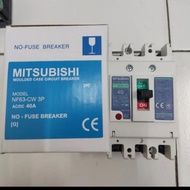 NFB MCCB breaker mitsubishi NF-63CW nf63-CW 40a 40 a