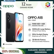 Oppo A18 Ram 4/128Gb | Oppo A 18 4/128Gb Garansi Resmi Oppo Indonesia Terbaru