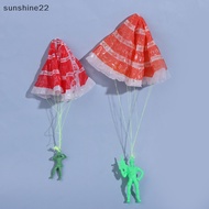 SN  5PCS Idea Unique Boy Girl Gift Parachute Props Tangle Free Throwing Outdoor Children Flying Toys Christmas Stocking Stuffers nn