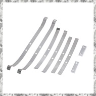 [I O J E] Stainless Steel Upgrade Rear Axle Fixed Spring Plate Kit for 1/12 MN82 LC79 RC Car Parts