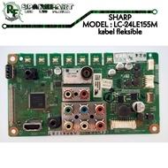 MB TV SHARP LC-24LE155M kabel fleksibel mainboard tv sharp lc 24le155
