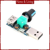 AOTO USB Fan Speed Controller 4-12V 5W Stepless USB Fan Governor 5W Regulator Speed