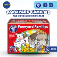 Trò chơi trí tuệ Farmyard Families - Orchard Toys giúp trẻ phát triển sự phối hợp tay mắt và ghi nhớ