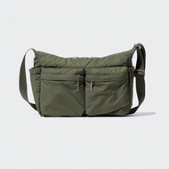 กระเป๋าสะพายข้างสำหรับผู้ชายแบบสีพื้นหลายกระเป๋า เหมาะสำหรับการเดินทางในธุรกิจ การเดินทางระยะสั้น แล