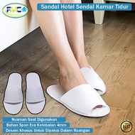Hotel Slippers Indoor Bedroom Anti Slip Slipper Plain Model Comfortable To Use