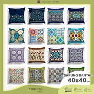 Sofa Cushion COVER Turkish Turkish Bohemian Moroccan Morroco Motif 40x40cm - Gift Center