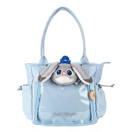 KKV | กระเป๋าคล้องคอผ้าพวงนุ่มลายการ์ตูนนิกกี้จูดี้