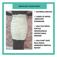 Traditional Bengkung/Modern Bengkung With Batik Zip