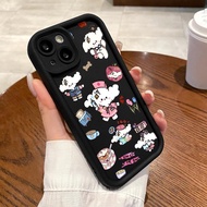 OPPO Case A7 A7n A5 2018 AX5 A9 2020 A1k A1x A2x A3s A5s AX5s A7x A9x Silicon Lens Prtctor Graffiti 