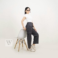 Aiko Cargo Pants Women's Cargo Pants | Ngatung Cargo Pants Women's Cargo Pants Soft Drill Material G