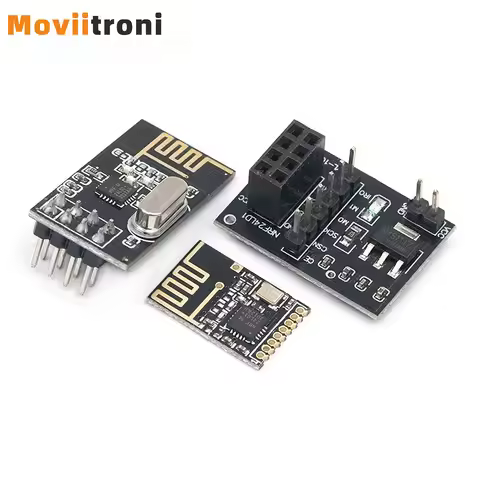 NRF24L01+ 2.4G wireless data transmission module 2.4GHz NRF24L01 upgrade version NRF24L01+PA+LNA 100