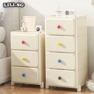 SG Stock 15cm/25cm Movable Slim Drawer Cabinet Gap Storage Cabinet Rack Narrow Home Organizer