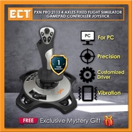 PXN PRO 2113 4 Axles Fixed Flight Simulator Gamepad Controller Joystick For PC