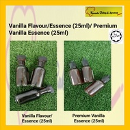 [READY STOCK] Vanilla Essence / Vanilla Flavour BAKING [Halal] (25ml)/ Premium Vanilla Essence