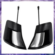 [P K A M] 1Pair Front Seat Lock Backrest Switch Trim Cover for - W204 C204 W207 C207 09-16 A20791086