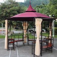 Outdoor villa courtyard gazebo tent outdoor wedding events White House Fort tent villa European acco