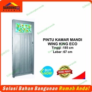 Pintu Kamar Mandi Alumunium Merk Wadja Type ECO