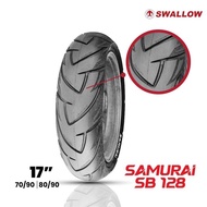 TAYAR Swallow SAMURAI SB128 Bunga Slash Samurai Tubeless 70/90-17 OR 80/90-17 TAYAR UR322 EX5 LC135 