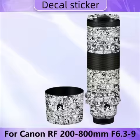 For Canon RF 200-800mm F6.3-9 IS USM Lens Skin Anti-Scratch Protective Film Body Protector Sticker r