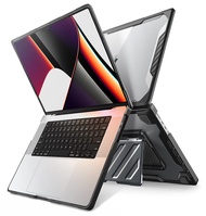 SUPCASE เคสสำหรับ MacBook Pro 16นิ้วกรณีพร้อมขาตั้ง2024-2021ด้วงยูนิคอร์น Pro M4/M3/M2/M1 Pro/max A3