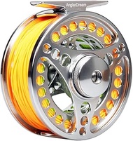 ANGLER DREAM 3/4 5/6 7/8 9/10WT Fly Fishing Reel with Line Combo 3 5 8 WT Fly Line Backing Leader CN