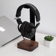 Teak wood headphone Stand Ready headphone stand wood