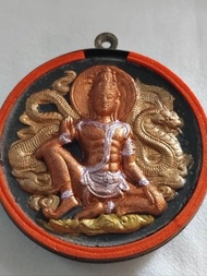 A168จตุคามรามเทพรุ่นโคตรเศรษฐี2549เนื้อดินกากยายักษ์ปัดนาค-ทองสวยคมกริบเดิมๆดูง่ายโค๊ตชัดเจนสวยคมกริ