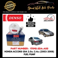 [ DENSO FUEL PUMP ] HONDA ACCORD SDA 2.0cc 2.4cc FUEL PUMP (17040-SDA-A00)