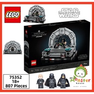 LEGO Star Wars 75352 Emperor's Throne RoomTM Diorama ( 807 Pieces ) 18 years+